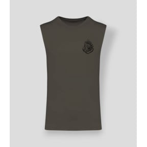 T-shirt sem mangas Colo Dark caqui - Summit Outdoor Lifestyle