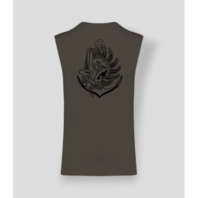 Ärmelloses T-Shirt Colo Dark Khaki - Summit Outdoor Lifestyle