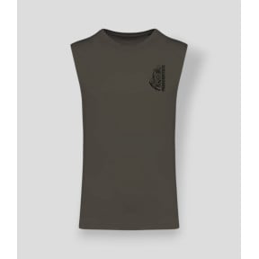 T-shirt senza maniche Colo design Dark kaki - Summit Outdoor Lifestyle