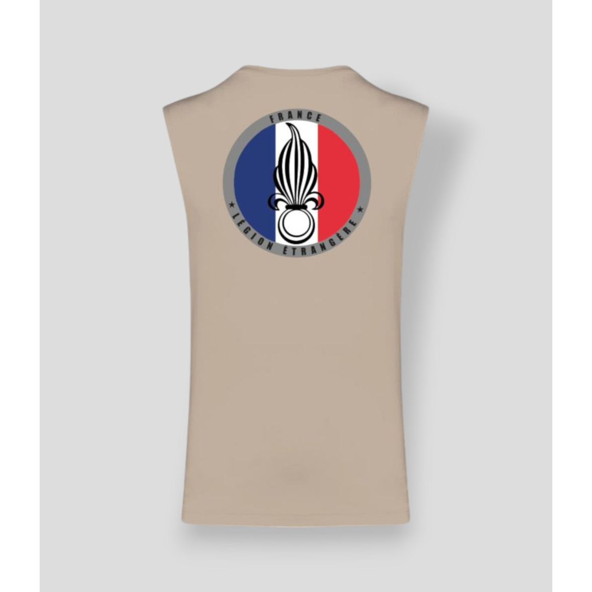 Camiseta sin mangas Legión Extranjera Francia Light sand Summit