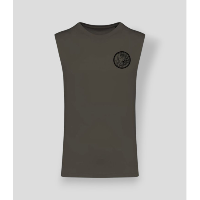 T-shirt sem mangas Metro Dark khaki - Summit Outdoor Lifestyle