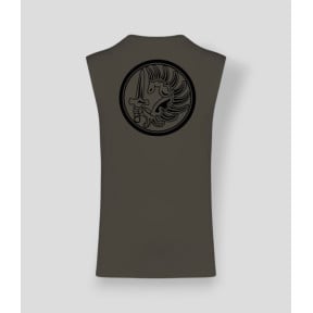 T-shirt senza maniche Metro Dark khaki - Summit Outdoor Lifestyle