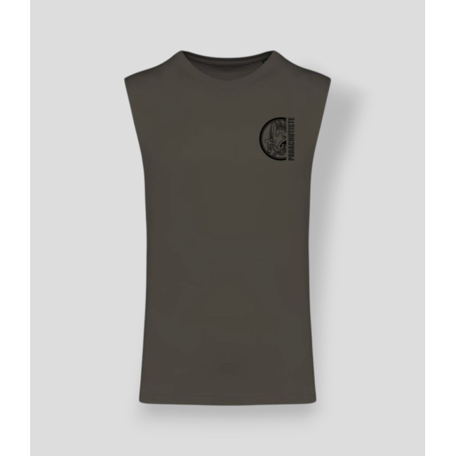 T-shirt bez rękawów Metro design Dark kakhi - Summit Outdoor Lifestyle