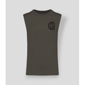T-shirt sem mangas Metro design Caqui escuro - Summit Outdoor Lifestyle
