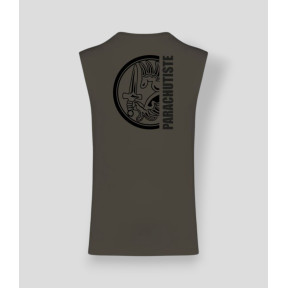 T-shirt bez rękawów Metro design Dark kakhi - Summit Outdoor Lifestyle