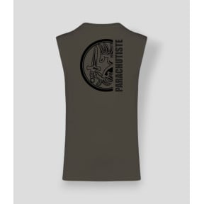 T-shirt sem mangas Metro design Caqui escuro - Summit Outdoor Lifestyle