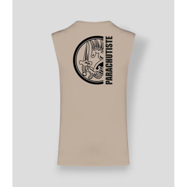 T-shirt senza maniche Metro design Light sand - Summit Outdoor Lifestyle