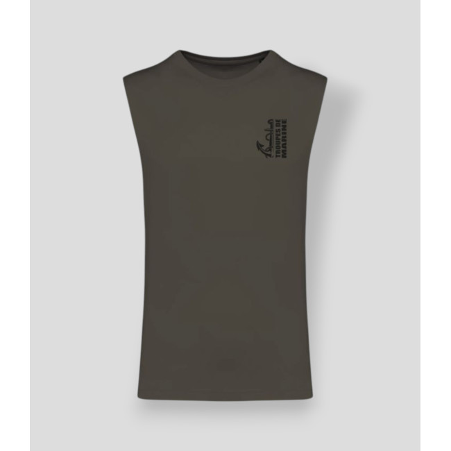 Koszulka bez rękawów TDM design Dark kakhi - Summit Outdoor Lifestyle