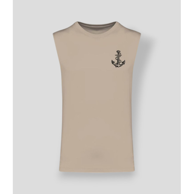 T-shirt sans manche TDM France Light sand - Summit Outdoor Lifestyle