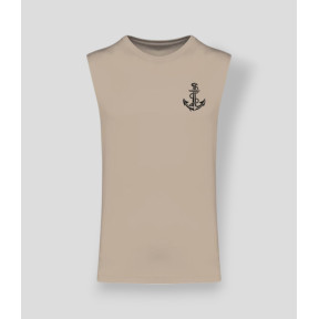 Camiseta sin mangas TDM France Light sand - Summit Outdoor Lifestyle