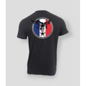 T-shirt Toupes de Montagne France Noir - Summit Outdoor Lifestyle