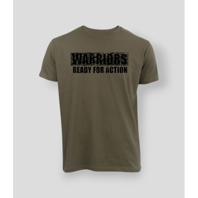 T-shirt Warriors Military Kaki - Summit Outdoor Lifestyle