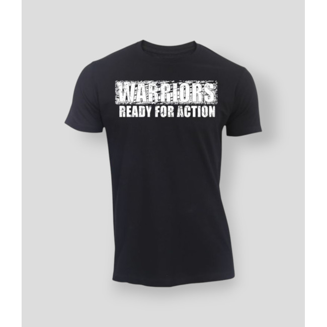 Camiseta Warriors Military Negra - Summit Outdoor Lifestyle