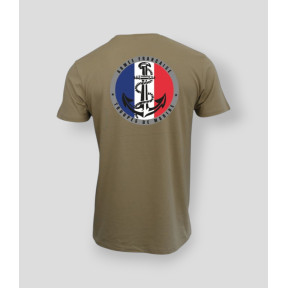 T-shirt Truppe di Marina Francia Coyote - Summit Outdoor Lifestyle
