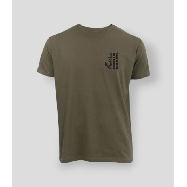 T-shirt Troupes de Marine design Kaki - Summit Outdoor Lifestyle