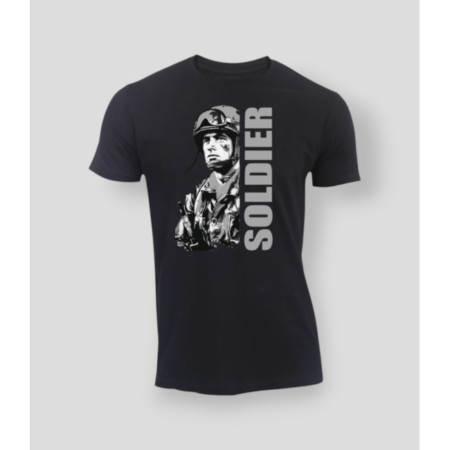 T-shirt Soldier Noir - Summit Outdoor Lifestyle