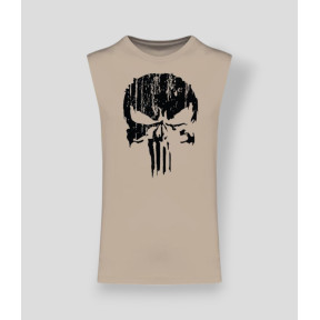 Mouwloos T-shirt Punisher Zwart Light sand - Summit Outdoor Lifestyle