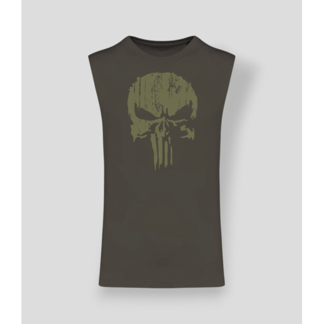 Koszulka bez rękawów Punisher Kakhi Dark kakhi - Summit Outdoor Lifestyle