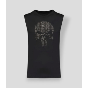 Mouwloos T-shirt Punisher kogels Zwart - Summit Outdoor Lifestyle