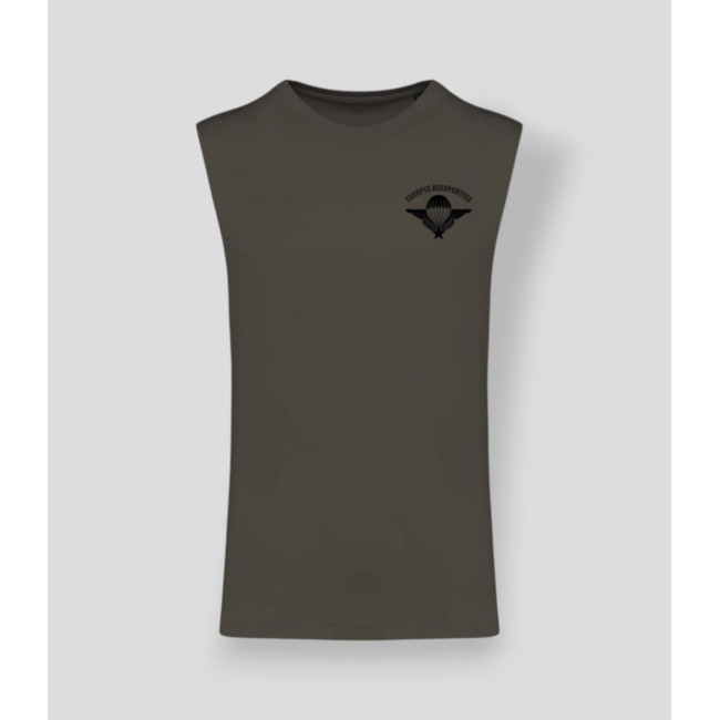 Koszulka bez rękawów Para Dark kakhi - Summit Outdoor Lifestyle
