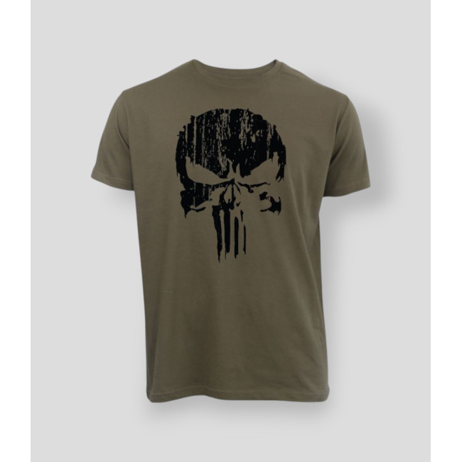 Camiseta Punisher Negro Caqui - Summit Outdoor Lifestyle