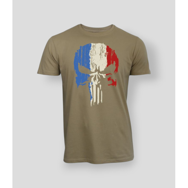 T-Shirt Punisher France Coyote - Summit Outdoor Lifestyle