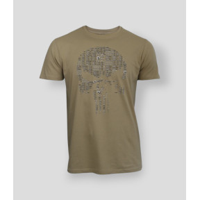 T-shirt Punisher Proiettili Coyote - Summit Outdoor Lifestyle