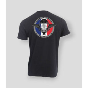 T-shirt Spadochroniarz Francja Czarny - Summit Outdoor Lifestyle