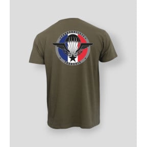 T-shirt Spadochroniarz Francja Khaki - Summit Outdoor Lifestyle