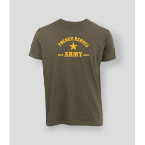 Camiseta French Heroes Kaki - Summit Outdoor Lifestyle