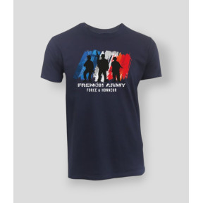 T-shirt French Army F&H Marine - Summit Outdoor Lifestyle