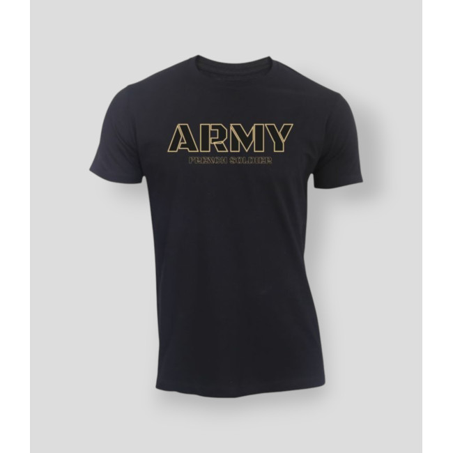 T-shirt Army French Soldier Nera - Summit Outdoor Lifestyle
