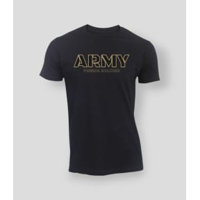 T-shirt Army French Soldier Preta - Summit Outdoor Lifestyle