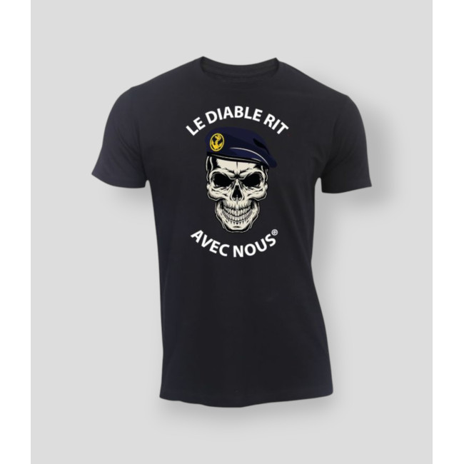 T-shirt 190g LE DIABLE RIT TDM Czarny - Summit Outdoor Lifestyle