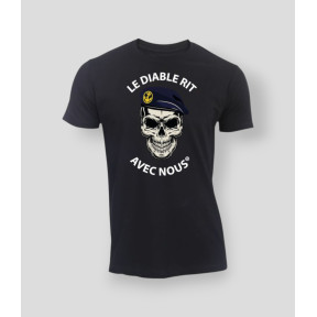Camiseta 190g EL DIABLO RÍE TDM Negro - Summit Outdoor Lifestyle