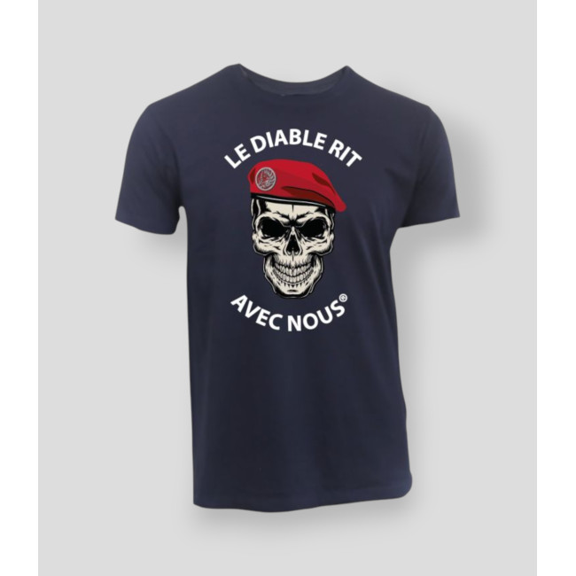 Camiseta 190g EL DIABLO RÍE Metro Marino - Summit Outdoor Lifestyle