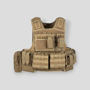 Plaatdrager Combo Coyote - Invader Gear
