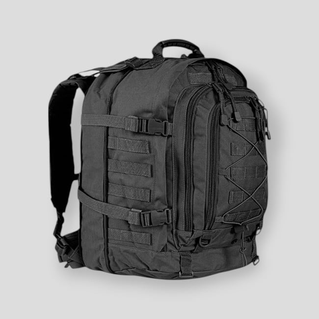 Sac à dos modulable 45/60L Noir - Ares
