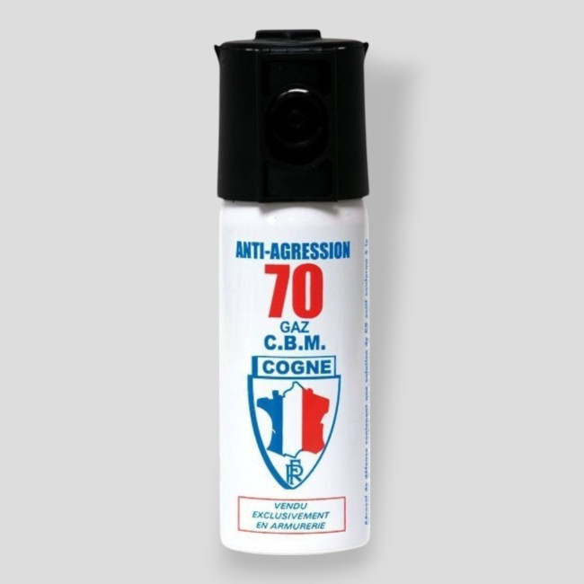 Spray anti-agressão de gás CS Potência 70 - 50ml - Le Protecteur