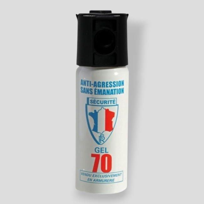 Spray anti-aggressione Gel CS Potenza 70 - 50ml - Le Protecteur Spray anti-aggressione Gel CS Potenza 70 - 50ml - Le Protecteur