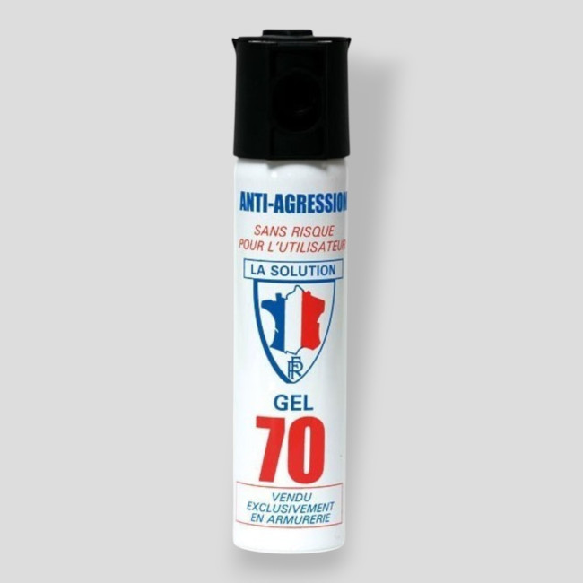 Aérosol anti-agression Gel CS Puissance 70 - 75ml - Le Protecteur