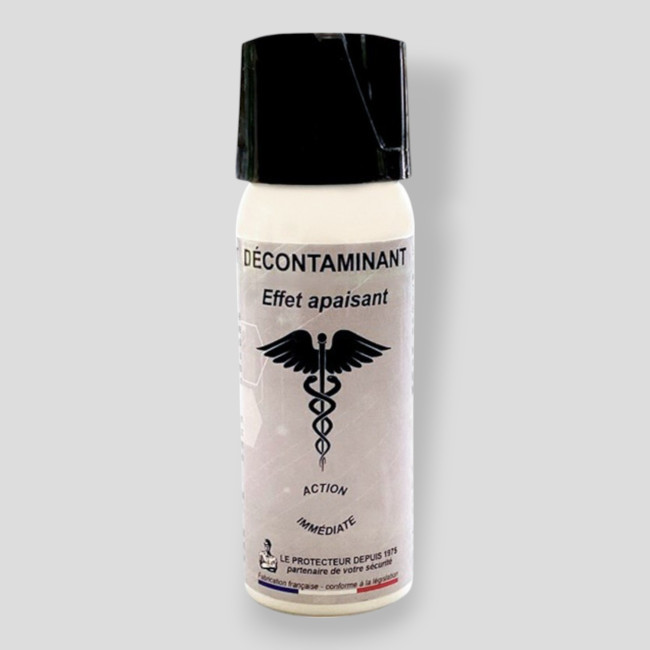 CS- und Pfefferspray-Dekontaminationsmittel - 50ml - Le Protecteur