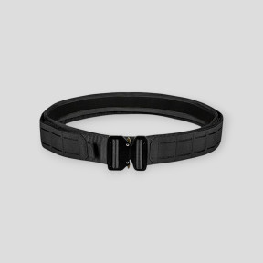 Cinto duplo cobra preto poliéster 600D - Ares