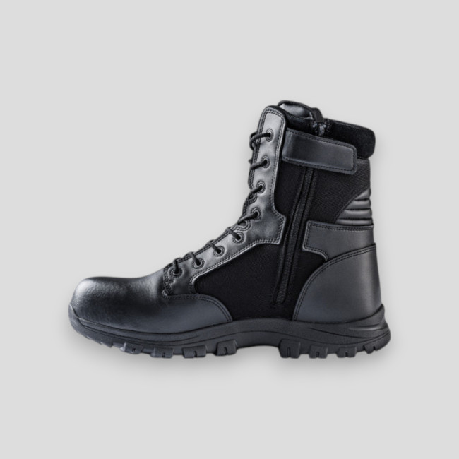 8" Einsatzstiefel mit Stahlkappe 1 Reißverschluss Sécu-One - Schwarz - A10 Equipment