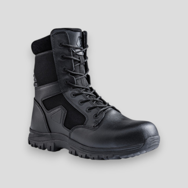 Chaussures d'intervention coquées 8" 1 zip Sécu-One - Noir - A10 Equipment Chaussures d'intervention coquées 8" 1 zip Sécu-One - Noir - A10 Equipment