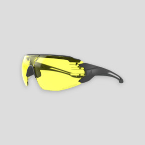 Ballistische bril Taven (Geel scherm) - Zwart - Edge Tactical