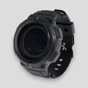 Montre tactique digitale - Noir - Delta Tactics