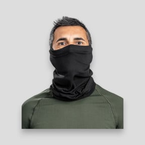 SAHEL Active Line neck gaiter (10°C and +) - Black - Summit Outdoor