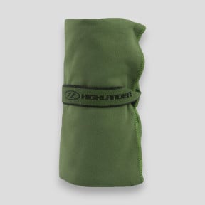 Asciugamano in microfibra 85 x 150 cm Verde OD - Highlander