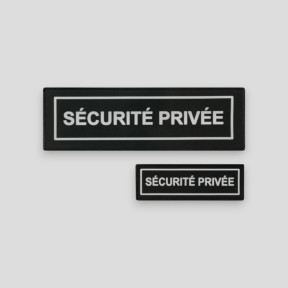 Conjunto de colete e faixa de peito Sécu-One Segurança Privada - Preto - A10 Equipment